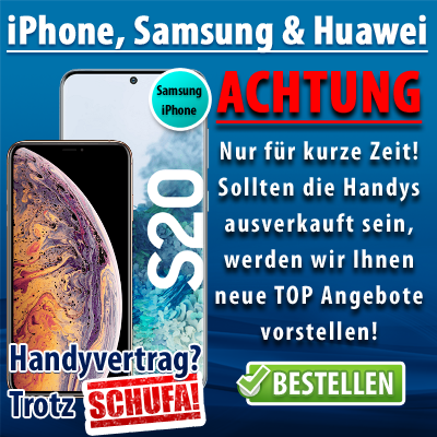 Handyvertrag mit Harz4 - iPhone Samsung Huawei 100% Zusage?